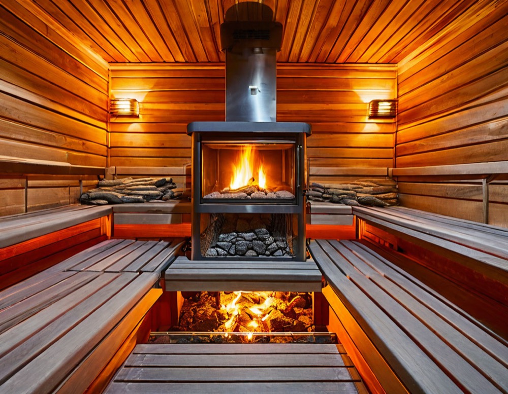 Печи с закрытой каменкой