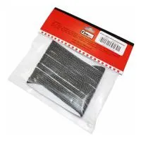 Шнур уплотнительный из керамического волокна, 8мм, L=2м, чёрный, самоклеющийся, FireWay шнур уплотнительный из керамического волокна, 8мм, l=2м, чёрный, самоклеющийся, fireway