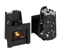 Печь для бани Grill'D Dubravo 180 window black печь для бани grill'd dubravo 180 window black