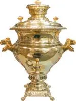 Самовар угольный жаровый, 5 л, латунный, Персидский, 2004/3 самовар угольный жаровый, 5 л, латунный, персидский, 2004/3