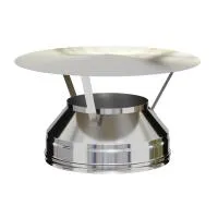 Оголовок Craft нержавеющий (310/0,8/304/0,5) ф120/220 с ветрозащитой оголовок craft нержавеющий (310/0,8/304/0,5) ф120/220 с ветрозащитой