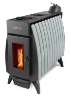 Печь отопительно-варочная ТМФ Огонь-батарея 11 дровяная антрацит-серый металлик печь отопительно-варочная тмф огонь-батарея 11 дровяная антрацит-серый металлик