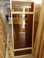 Дверь каленое стекло, 180х67, Банный Перец дверь каленое стекло, 180х67, банный перец