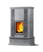 Печь-камин TULIKIVI OTRA GRAFIA 1635 мм  печь-камин tulikivi otra grafia 1635 мм