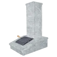 Облицовка на трубу GFS 30П2 ЗК/Гром 30П2 Классика Кирпич Талькохлорит 130х790 3 яруса под шибер облицовка на трубу gfs 30п2 зк/гром 30п2 классика кирпич талькохлорит 130х790 3 яруса под шибер