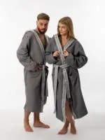Халат Woodson вафельный с планкой р.52 gray халат woodson вафельный с планкой р.52 gray