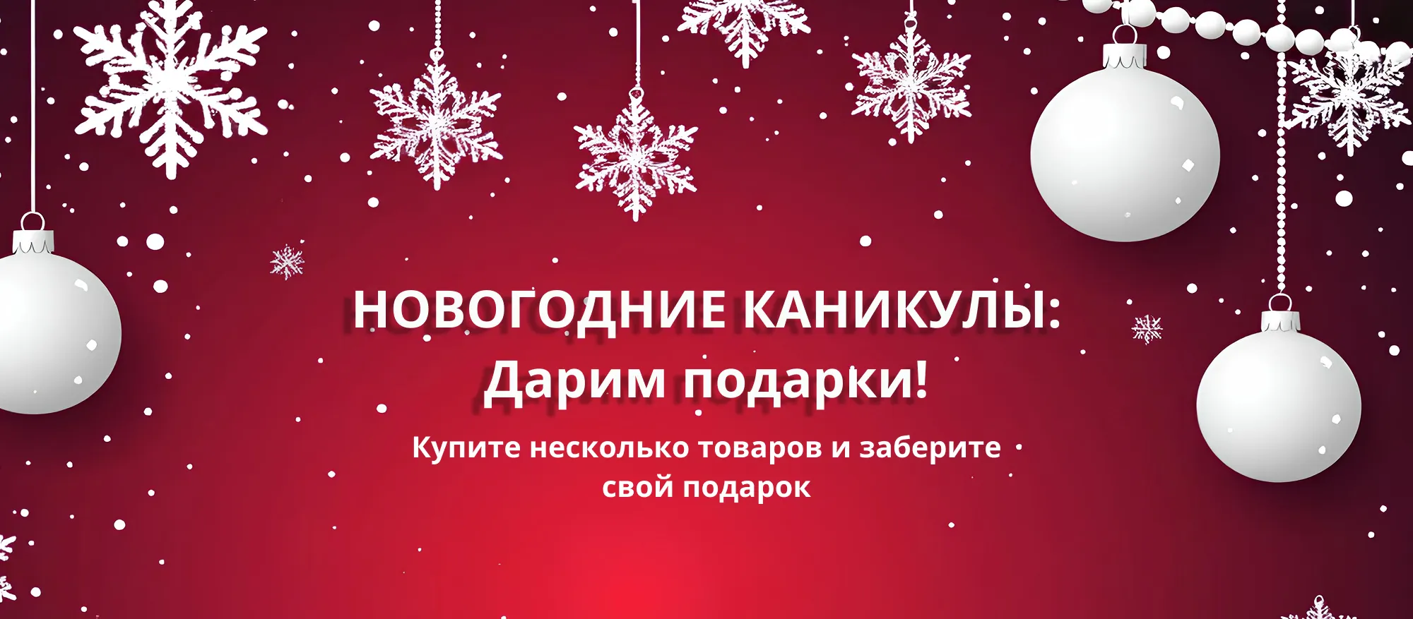 Ваши каникулы — наши подарки! Ваши каникулы — наши подарки!