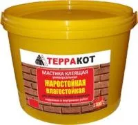 Мастика жаростойкая универсальная "Терракот" 5 кг мастика жаростойкая универсальная "терракот" 5 кг