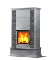 Печь-камин TULIKIVI AKKO GRAFIA 1935 мм  печь-камин tulikivi akko grafia 1935 мм