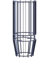 Сетка на трубу GFS Авангард 30 тюльпан 130 (320х740) под шибер сетка на трубу gfs авангард 30 тюльпан 130 (320х740) под шибер