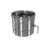 Заслонка Craft (шибер компактный) нержавеющая (316/0,8мм) ф150 заслонка craft (шибер компактный) нержавеющая (316/0,8мм) ф150