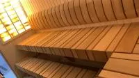 Полок торцевой ступень термо 300х100 мм Автор Бани полок торцевой ступень термо 300х100 мм автор бани