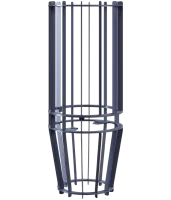 Сетка на трубу GFS Ураган Авангард 24/25 тюльпан 115 (305*726) под шибер сетка на трубу gfs ураган авангард 24/25 тюльпан 115 (305*726) под шибер