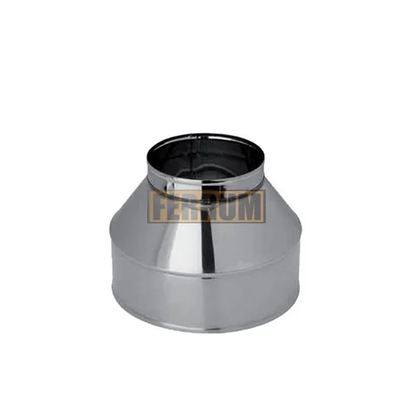 Конус Феррум нержавеющий (430/0,5 мм), ф150/250, по воде конус феррум нержавеющий (430/0,5 мм), ф150/250, по воде