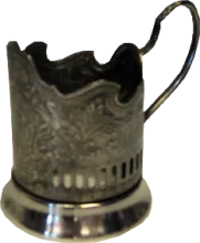 Подстаканник никель с позолотой Герб РФ подстаканник никель с позолотой герб рф