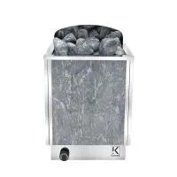 Печь для бани электрическая KARINA Trend 7,5 Талькохлорит, встроенный пульт печь для бани электрическая karina trend 7,5 талькохлорит, встроенный пульт