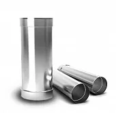 Дымоход ТМФ Барабек нерж. 0,5мм ф250мм L=1,0м дымоход тмф барабек нерж. 0,5мм ф250мм l=1,0м