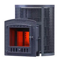 Печь для бани GFS Авангард 24П2С круглая чугунная печь для бани gfs авангард 24п2с круглая чугунная