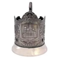 Подстаканник с чернью Храм Спаса на Крови подстаканник с чернью храм спаса на крови