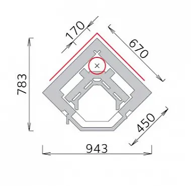 печь-камин tulikivi ktu1130/3d