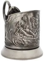 Подстаканник с чернью Охотник подстаканник с чернью охотник