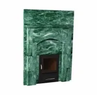 Портал для банной печи ИзиСтим из змеевика 900x100x1250 мм портал для банной печи изистим из змеевика 900x100x1250 мм