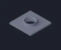 площадка опорная gfs крышка дымохода ф200 чугун