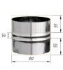 адаптер феррум пп для печи нержавеющий (430/0,8 мм) ф115