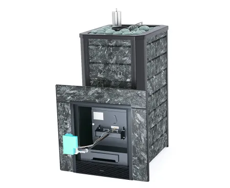 печь для бани изистим ялта 35 premium (пироксенит) под ггу (2024)