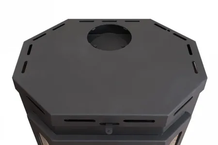 печь-камин бавария призматик пристенно-угловой экокамин