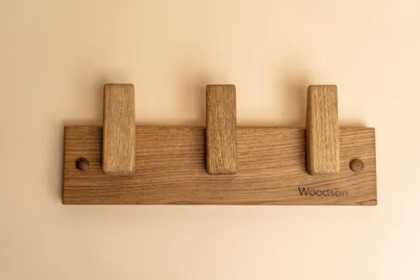 вешалка 3 креплений d3 woodson ольха