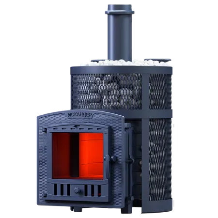 печь для бани gfs искандер ураган 18м зк pro чугунная 