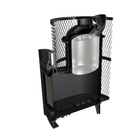 печь для бани прометалл атмосфера l ktt с нерж. сеткой для камней