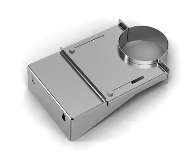 Кронштейн Феррум раздвижной №1 (430/1,0 мм), ф100 кронштейн феррум раздвижной №1 (430/1,0 мм), ф100