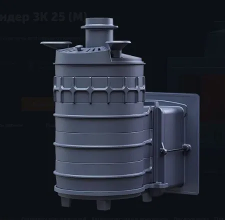 печь для бани gfs искандер зк 25 м чугунная (универсальный печь-комплект)