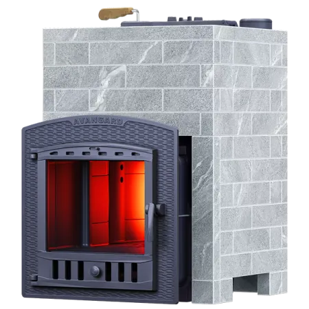 печь для бани gfs авангард 25п2 зк чугунная в облицовке классика талькохлорит 790/40