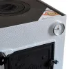 котел сибирь с конфоркой 10 квт (220в) твердотопливный (кво)