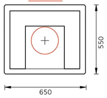 печь-камин tulikivi koli s grafia 2100 мм 