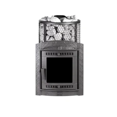 печь для бани прометалл атмосфера l ktt с нерж. сеткой для камней