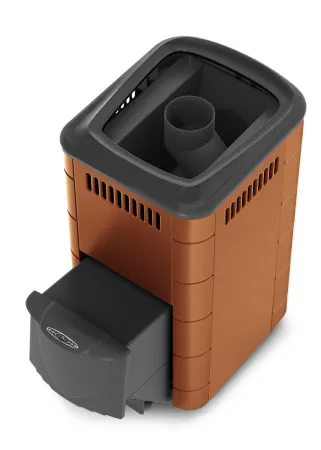 печь для бани тмф тунгуска cast дверца антрацит терракота