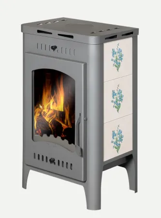 печь-камин бавария оптима изразец красный патрубок ф120мм экокамин