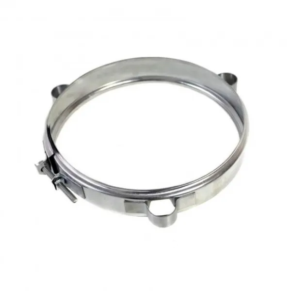 хомут феррум обжимной для растяжки нерж.(430/0,5 мм), ф115 #