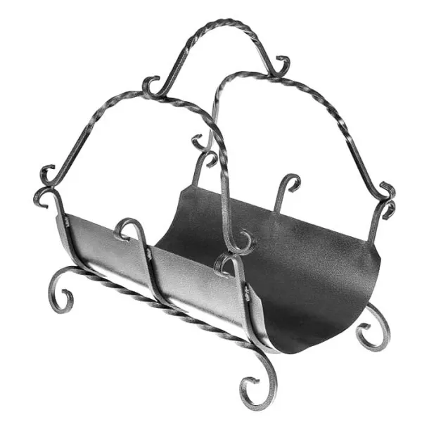 дровница большая с поддоном бронза, банный эксперт