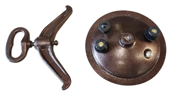 афганский казан-скороварка rashko baba с ручками 5 литров двухцветный, алюминий