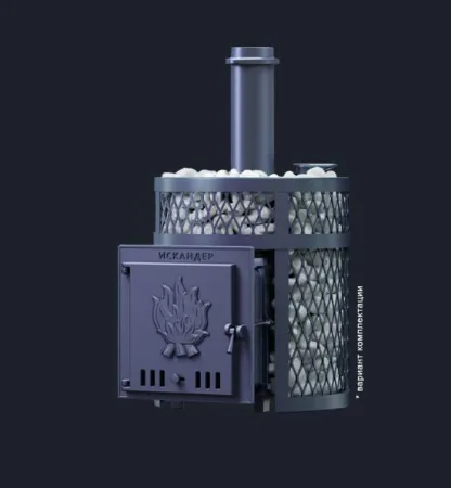 печь для бани gfs искандер ураган 18 зк чугунная 