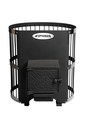 печь для бани торнадо-14 сетка дровяная