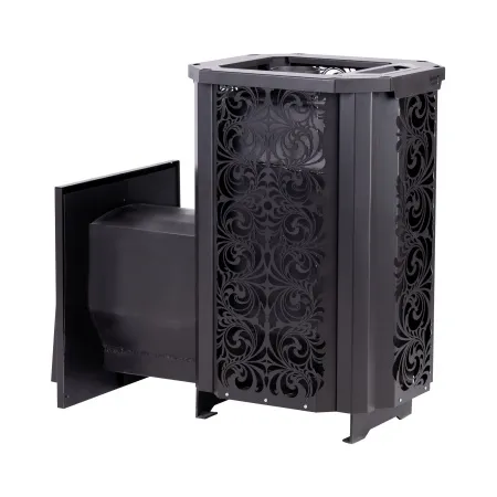 печь для бани сталь-мастер hard 30l хохлома панорама