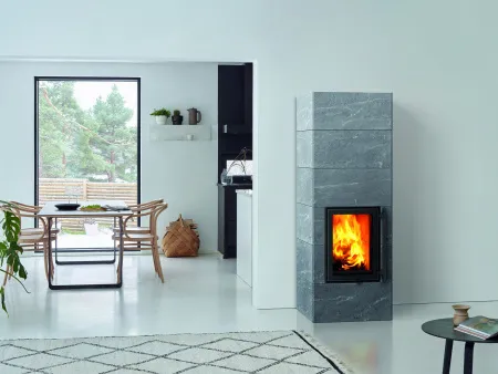 печь-камин tulikivi koli s grafia 2100 мм 