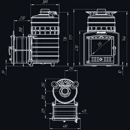 печь для бани gfs искандер 25п2 pro зк чугунная