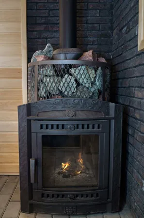 печь для бани прометалл атмосфера l сетка нерж. со стеклом